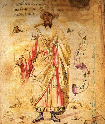 Geber, Jabir ibn Hayyan.