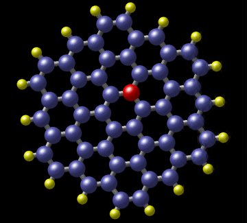 Polycyclic aromatic hydrocarbon with nitrogen