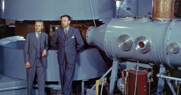 Ernest Lawrence and cyclotron