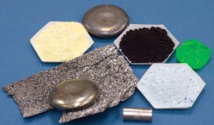 Rare earth metals and salts.