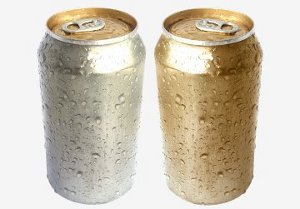 Aluminum cans with manganese