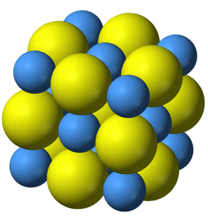 sodium chloride unit cell (b)