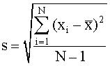 standard deviation